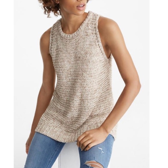 Lou & Grey Tops - Lou & Grey Knit Sleeveless Tunic Tank Sweater Med